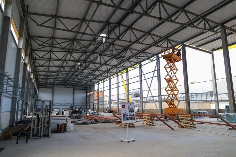 На территории завода «Трансвит» в Великом Новгороде строят технопарк