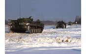 Военнослужащие Восточного военного округа выполнили вождение боевых машин пехоты на полигоне в Еврейской автономной области