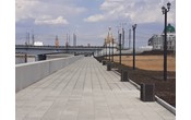 В Йошкар-Оле готовность набережной р. Малая Кокшага оценивается в 90%