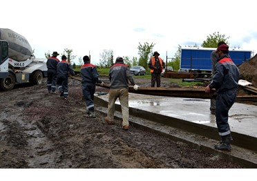 В Большой Ничке Минусинского района Красноярского края строят станцию водоочистки и водопровод