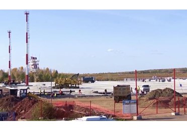 В Братске продолжается реконструкция аэропорта