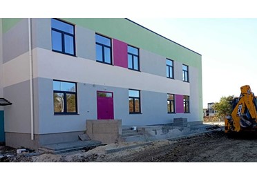 В Керчи завершается строительство детского сада, рассчитанного на 200 воспитанников