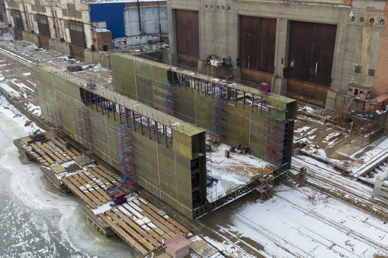  Объединенная судостроительная корпорация активно реализует доковую программу