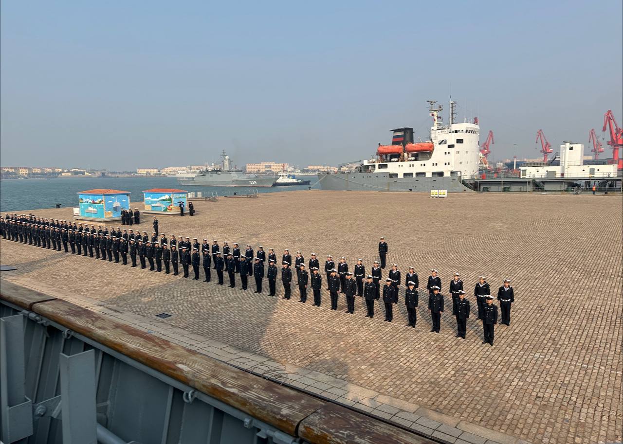  5 декабря отряд кораблей Тихоокеанского флота ВМФ России в составе корветов «Громкий»