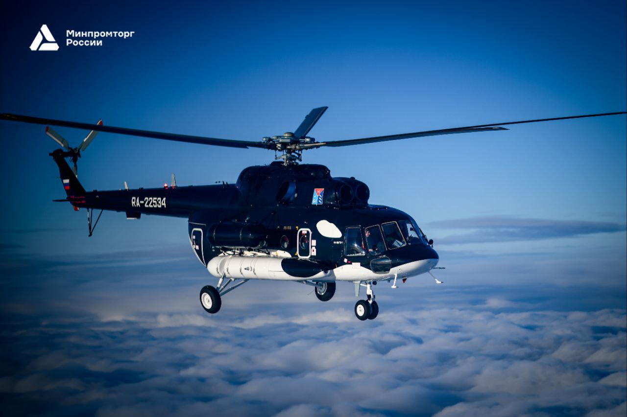 «Косатки» Ми-8МТВ-1 преодолели 6300 км 