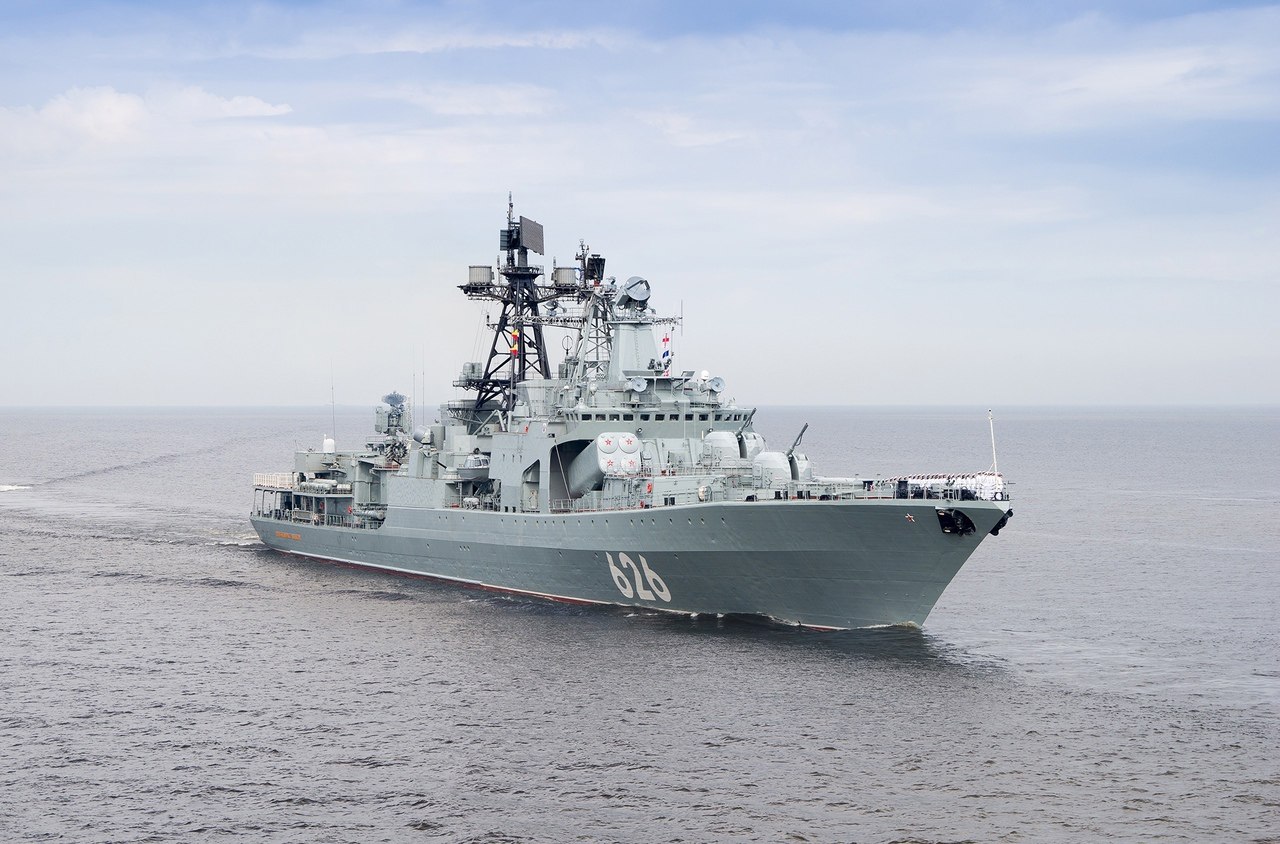  Корабли ОСК на службе: учения на борту БПК «Вице-адмирал Кулаков»