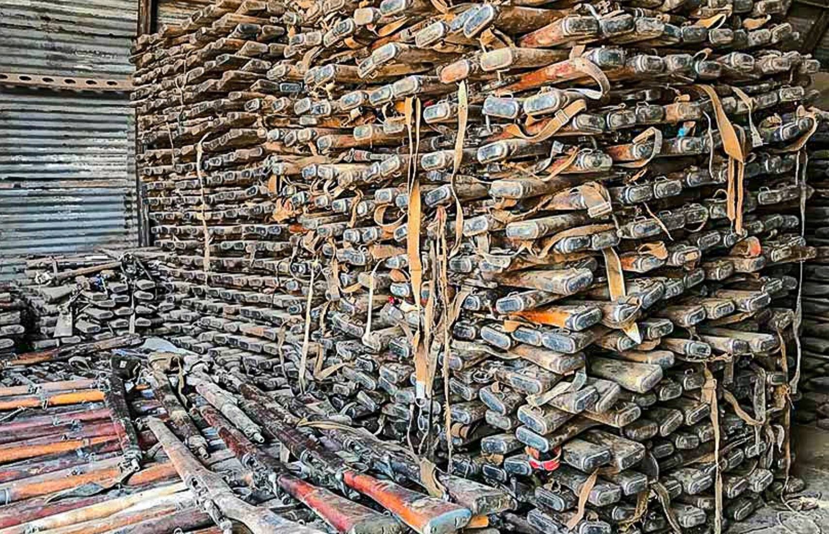 Найдено тысячи винтовок Второй мировой войны... в Эфиопии  