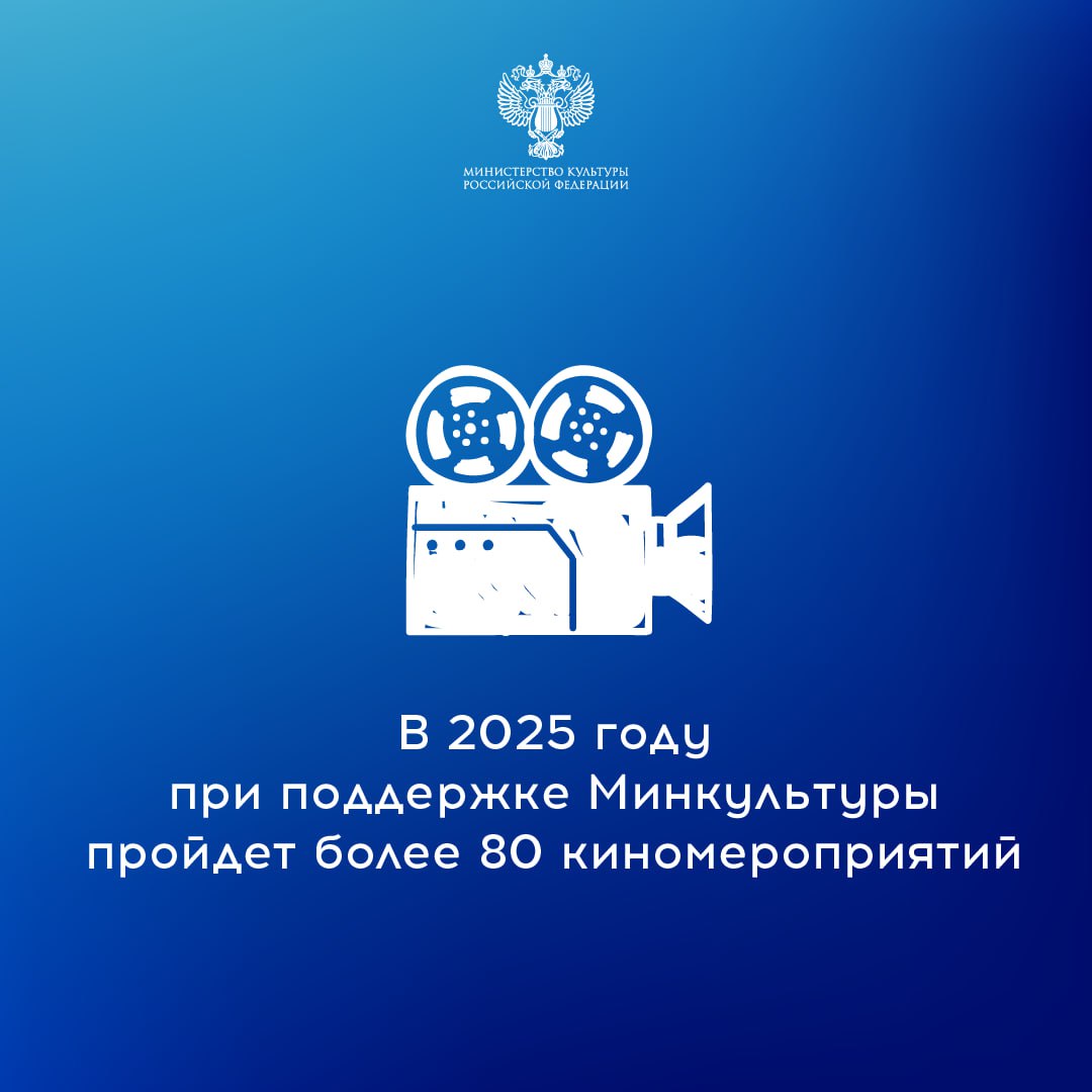 Утвержден перечень организаций кинематографии – получателей субсидий на проведение мероприятий