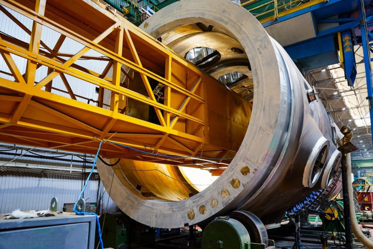 «Росатом» собрал корпус реактора для первого энергоблока АЭС «Эль-Дабаа»