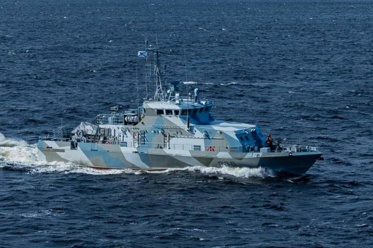  Корабли ОСК на службе: Противодиверсионный катер проекта «Грачонок» провел тренировку по защите пунктов базирования в Баренцевом море