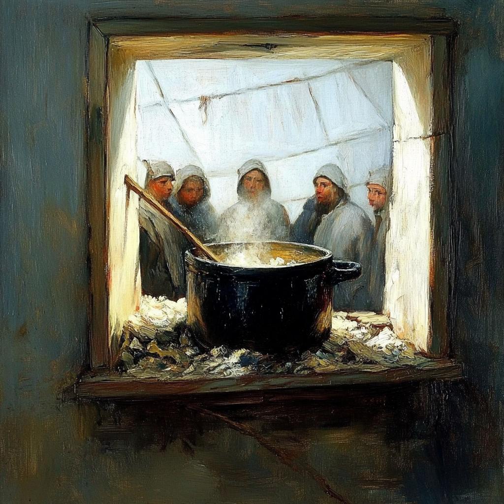 Чугунок в золе