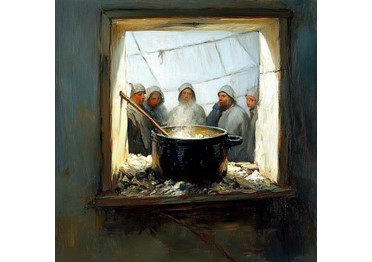 Чугунок в золе