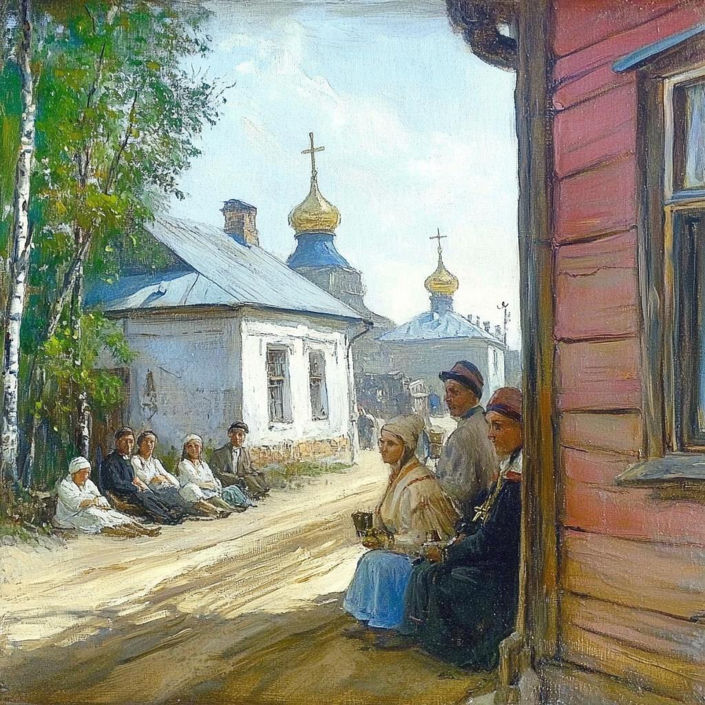 Полдень в деревне — время тени и молчания