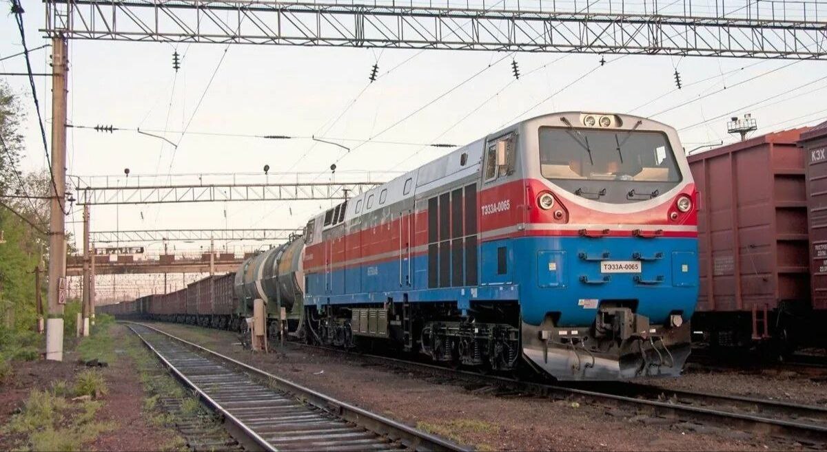  Объем ж/д перевозок в Казахстане за год вырос на 6,8%, грузооборот — на 10,2%