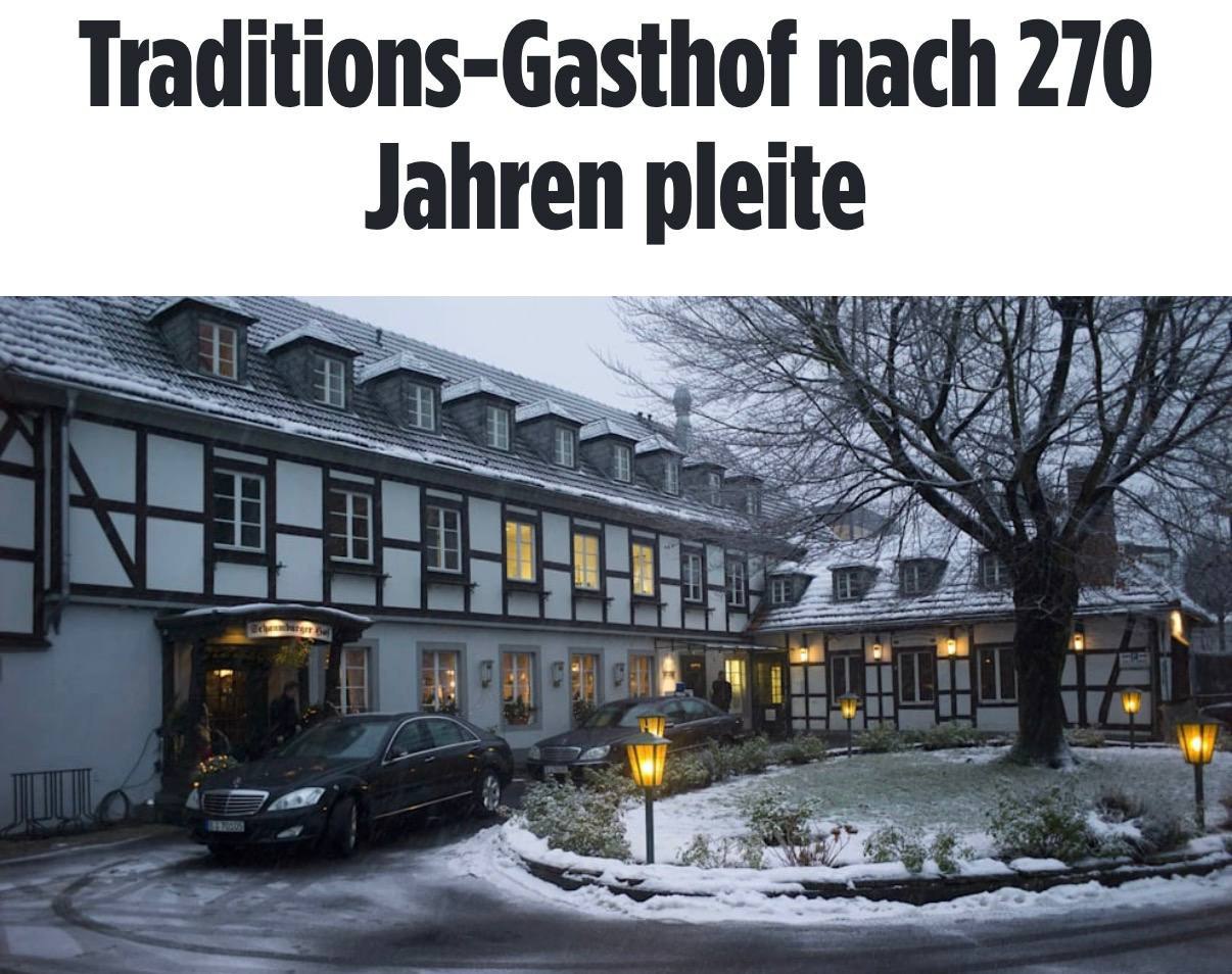 Старейший трактир Германии обанкротился после 270 лет работы, — Bild.