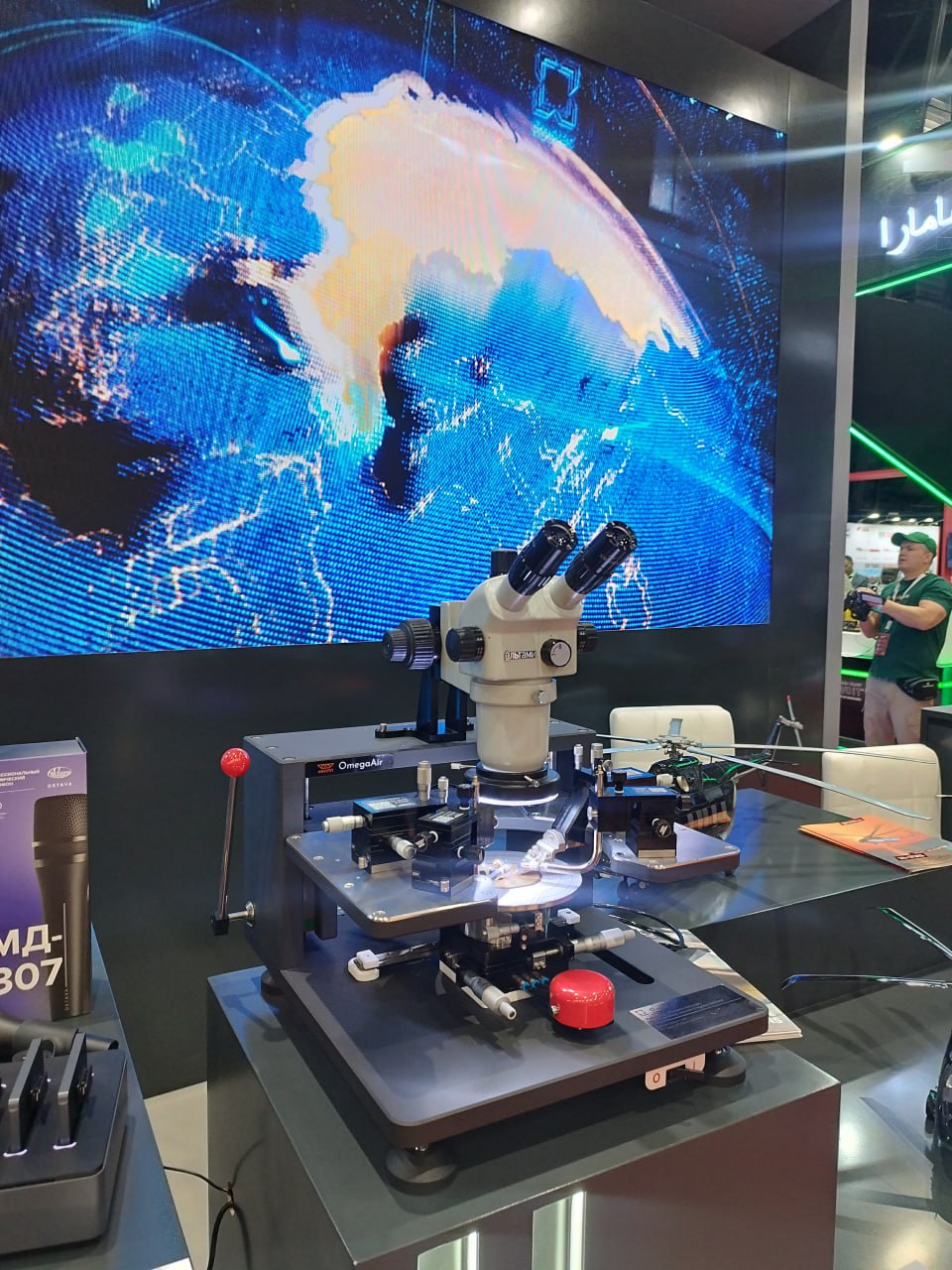  Росэл представил сверхточную зондовую станцию на выставке в Саудовской Аравии